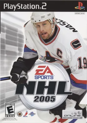 NHL 2005 box cover front